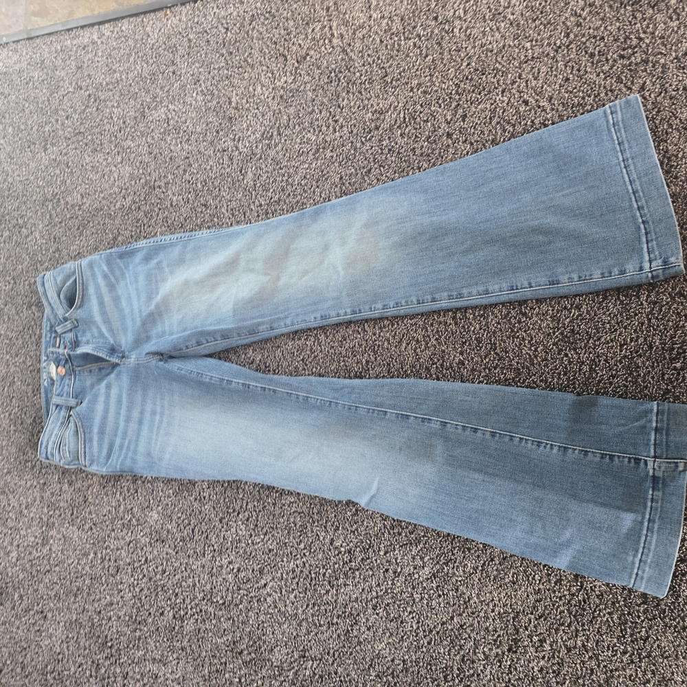 Ariat Blue Flare Wide Leg Jeans